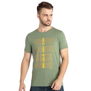 Status Quo Mens Printed Round Neck T-Shirt