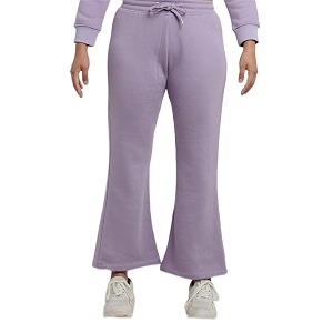 Status Quo Womens Solid Regular Fit Trackpants