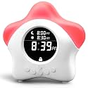 Stay-in-Bed Clock for Kids - Toddler Sleep Trainer, Night Light & Alarm