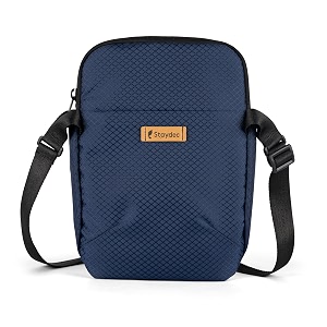 urbancarry minimalist sling bag for men and women - lightweight water-resistant travel office crossbody shoulder bag with multiple pockets with stretchable key hook