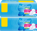 STAYFREE Secure Ultra-thin Sanitary Pad XL(Pack of 80) Combo pack Sanitary Pad (Pack of 80)
