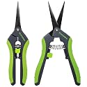 2pcs 6.5" Pruning Shears for Gardening Ultra Sharp Garden Scissors