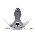 Stealodeal Silver Multi-tool Like Torch, Screwdriver, Knife &amp; Bottle Opener (Key Chain)