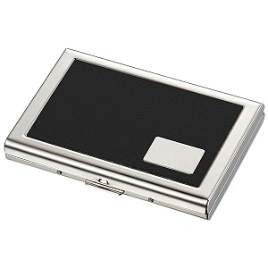 stealodeal metal unisex business card holdersblack