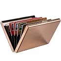 Stealodeal Metal Unisex Business Card Holders(Rose Gold)