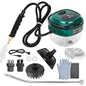 Steam Cleaner, 6-gears Adjustable, 15s Heat-Up, 1.29 Quarts Tank, Portable Steamer for Cleaning with 26 pcs Accessories, Steam Cleaner for Home,Dirt, Grease, Grout, Tile,Floor,Couch and Car (Green1)