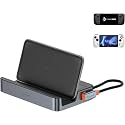 Steam Deck Dock, Baseus 6-in-1 Docking Station with Adjustable Stand Design