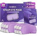 Steam Eye Mask, Self Heating Heated Eye Mask for Sleep, Warm Compress for Eyes, Moist Heat for Dry Eye Relief, Stye Eye Treatment, Spa, Travel Essentials, Unscented 30 Pack