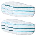Steam Mop Pads Compatible with PurSteam ThermaPro 10-in-1 and ThermaPro 211 Steam Mop Cleaner Microfiber Pur steam Mop Replacement Pads (Blue and White-8pcs)