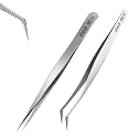 stedi 2PCS Precision Premium Tweezers Set, Model Hobby Making Tools