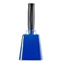 Steel Cow Bell with Handle, Cheering Cowbells and Loud Noise Makers