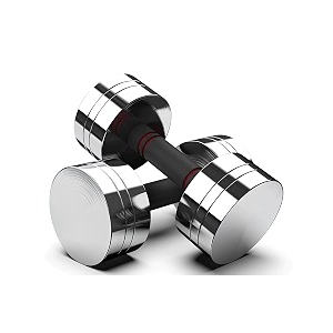 Steel Dumbbell Set of 7.5KG X 2Pcs