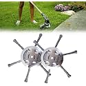 Steel Wire Grass Trimmer Head 5mm Universal Fit, Heavy Duty Weed Trimmer Brush Cutter Blade, Rust Removal & Moss Cleaning Trimmer Head, Garden Lawn Edging Tool