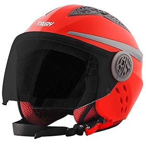steelbird fairy specially designed isi certified helmet for girls  womens