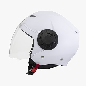 steelbird hign sbh-31 aria dashing white with plain visor 580mm