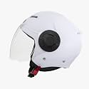 Steelbird HIGN SBH-31 ARIA DASHING WHITE WITH PLAIN VISOR 580MM