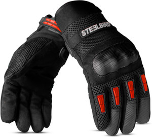 Steelbird Khardungla Full Finger Bike Riding Gloves