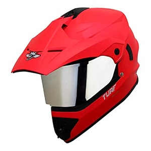 steelbird off road turf isi certified motocross helmet