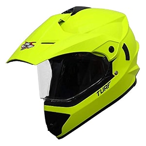 steelbird off road turf isi certified motocross helmet