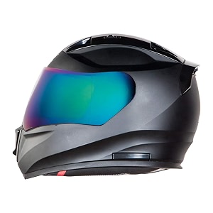 steelbird sa-1 7wings aeronautics isi certified full face helmet for men and women with chrome visor