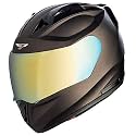 Steelbird SA-1 7Wings Aeronautics ISI Certified Full Face Helmet for Men and Women with Chrome Visor