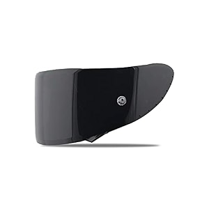 steelbird sa-2 helmet visor compatible for all sa-2 model helmets smoke visor
