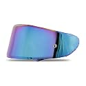 Steelbird Sa-2 Helmet Visor Compatible For All Sa-2 Model Helmets (Chrome Rainbow Visor), Cycling