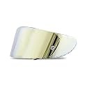 Steelbird SA-2 Helmet Visor Compatible for All SA-2 Model Helmets (Chrome Gold Visor)