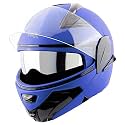 Steelbird SB-34 ISI Certified Flip-Up Helmet for Men and Women with Inner Sun Shield
