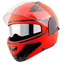 Steelbird SB-34 ISI Certified Flip-Up Helmet for Men and Women with Inner Sun Shield