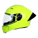 Steelbird SBA-20 7Wings ISI Certified Flip-Up Helmet with Black Spoiler for Men and Women