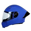 Steelbird SBA-20 7Wings ISI Certified Flip-Up Helmet with Black Spoiler for Men and Women