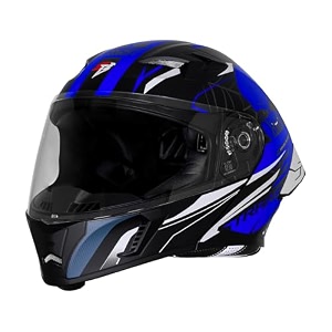 steelbird sba-20 strange isi certified flip-up helmet for men and women