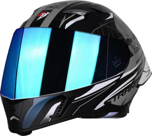 Steelbird SBA-20 Strange ISI Certified Flip-Up Graphic
