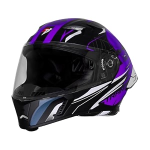steelbird sba-20 strange isi certified flip-up helmet for men and women