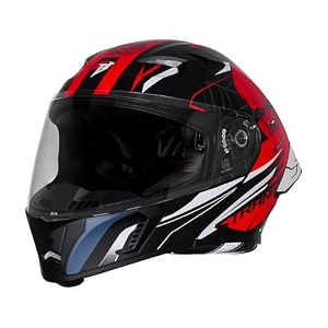 steelbird sba-20 strange isi certified flip-up helmet for men and women