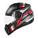 Steelbird SBA-7 Beyond Limit ISI Certified Flip-Up Helmet for Men and Women