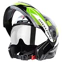 Steelbird SBA-7 Huracan ISI Certified Flip-Up Helmet for Men and Women with Inner Sun Shield