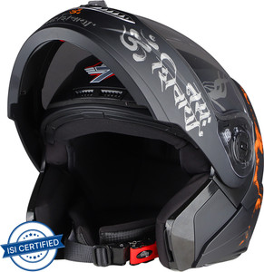 Steelbird SBA-7 Mahadev ISI Certified Flip-Up Helmet