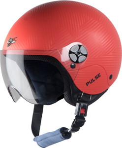 Steelbird SBH-16 Pulse Motorbike Helmet Red