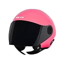 Steelbird SBH-64 Brutal Plus Reflector ISI Certified Open Face Helmet for Men and Women with Extra Smoke Visor