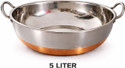 Steelika Copper Bottom Stainless Steel Kadhai Pot