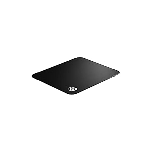 steelseries qck edge cloth gaming mouse pad - never-fray stitched edges - optimized for gaming sensors - maximum control - size l