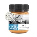 Steens 100% Pure &amp; Raw New Zealand Manuka Honey, MGO 85+, 7.9 oz