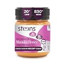 Steens 100% Pure New Zealand Raw Manuka Honey, MGO 830+ UMF 20+, 7.9 oz