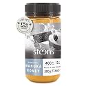 Steens Manuka Honey - MGO 400+ - Pure &amp; Raw 100% Certified UMF 13+ Manuka Honey - Bottled and Sealed in New Zealand - 17.6 oz