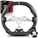 Steering Wheel for Chevy Corvette C6 2006-2011,Real 3K Carbon Fiber