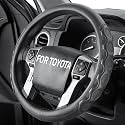 Steering Wheel Cover for Toyota Tundra Tacoma 4Runner Sequoia, Black