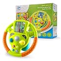 Steering Wheel Toy for Kids | Realistic Car Driving Simulator with Lights, Sounds & Music | Automatic Steering Wheel Toy for Boys & Girls | Fun & Educational Pretend Play Toy for Toddlers