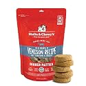 Stella & Chewy's Freeze-Dried Raw Dinner Patties - Simply Venison Recipe - High Protein Grain-Free Puppy & Dog Food - Perfect for Picky Eaters - 14 oz